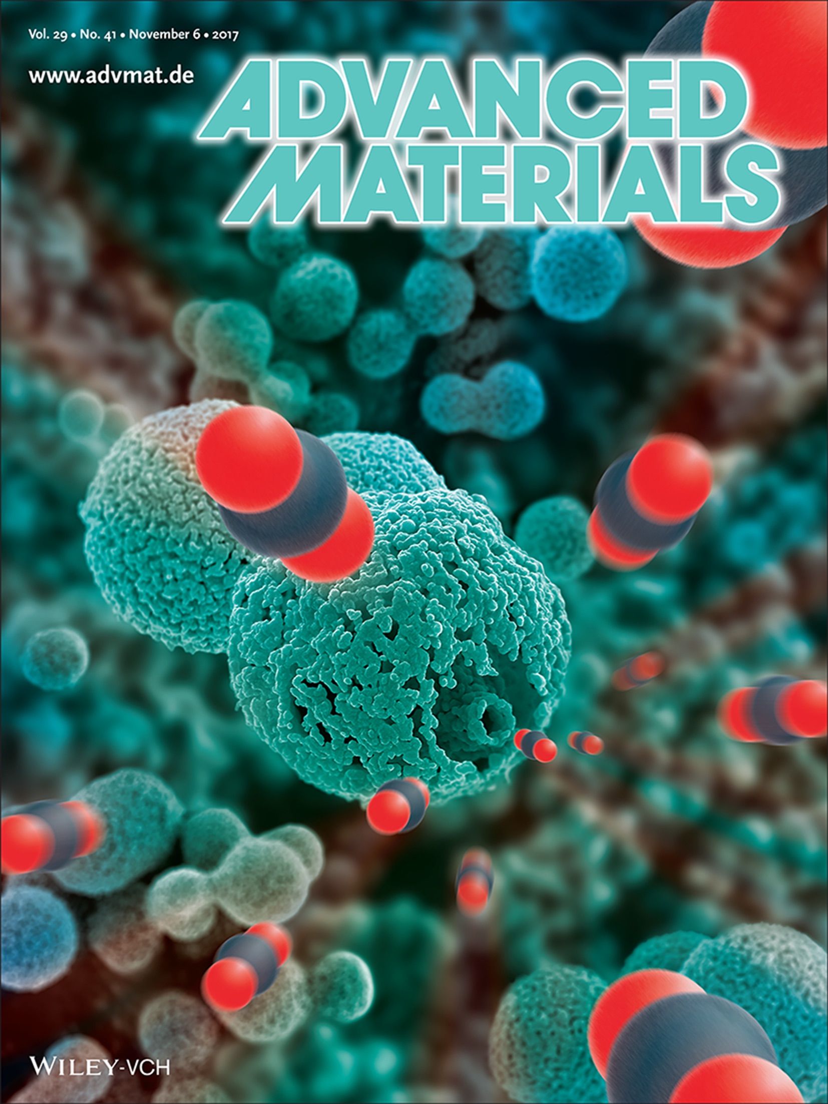 Enlarged view: Advanced Materials Cover Page